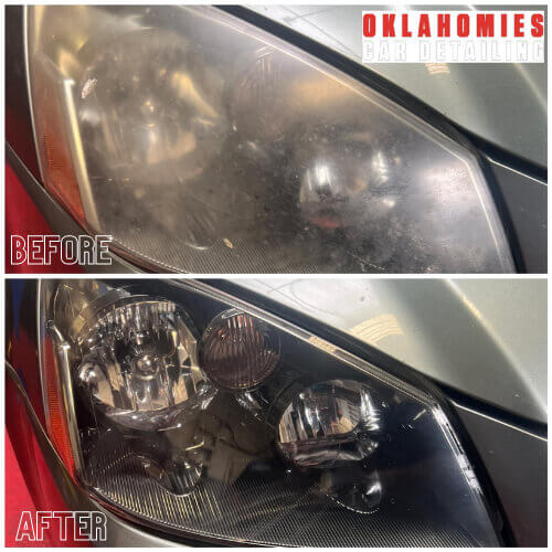 Jenks Car Detailing Headlight Restoration 1