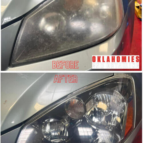 Jenks Car Detailing Headlight Restoration 2