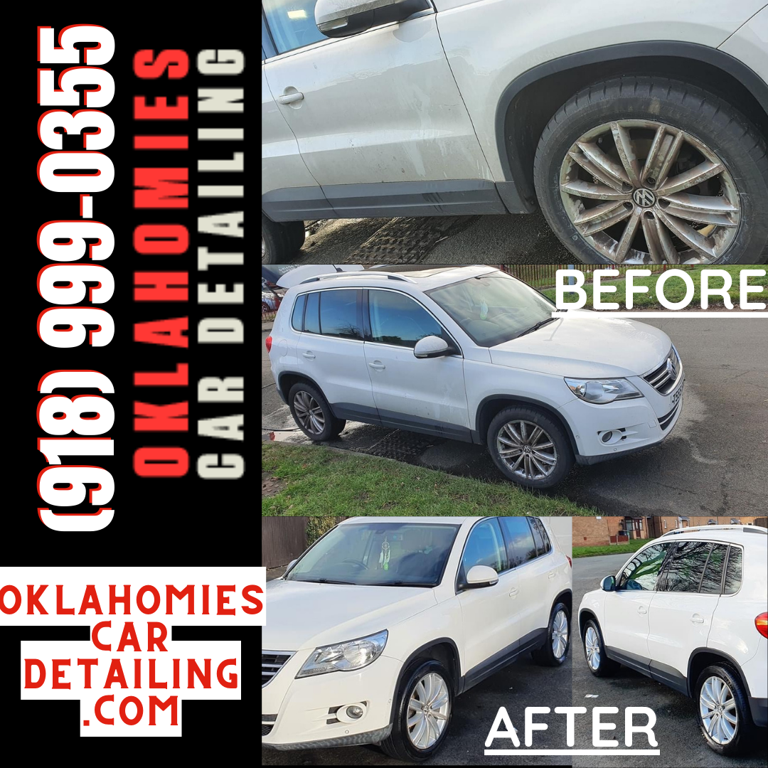 Tulsa Auto Detailing Before And After White Vw 1