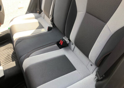 Tulsa Car Detailing Clean And Neat Seats Grey And White 1